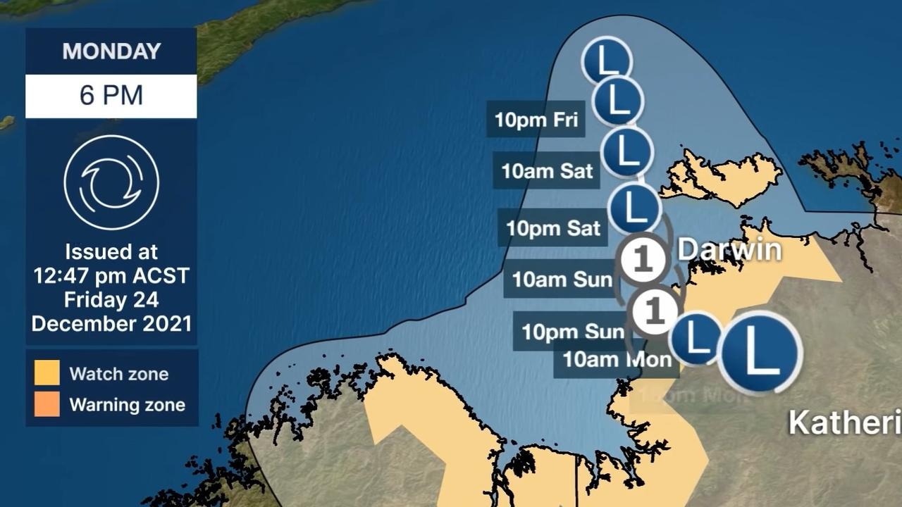 Weather Cyclone Seth could impact Darwin, WA and Queensland in coming