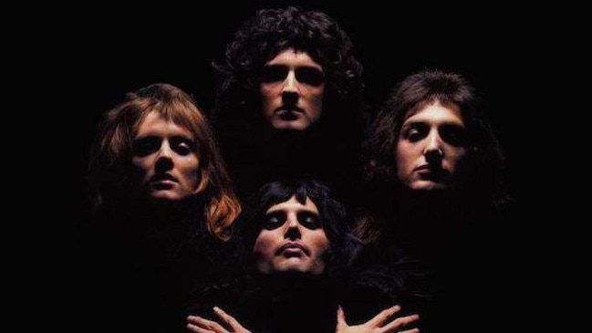 A scene from Queen's video of Bohemian Rhapsody.