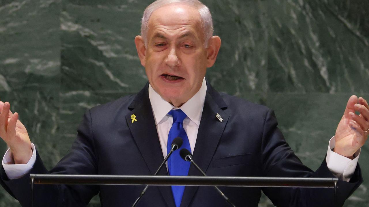 Israeli Prime Minister Benjamin Netanyahu. Picture: Charly Triballeau/AFP