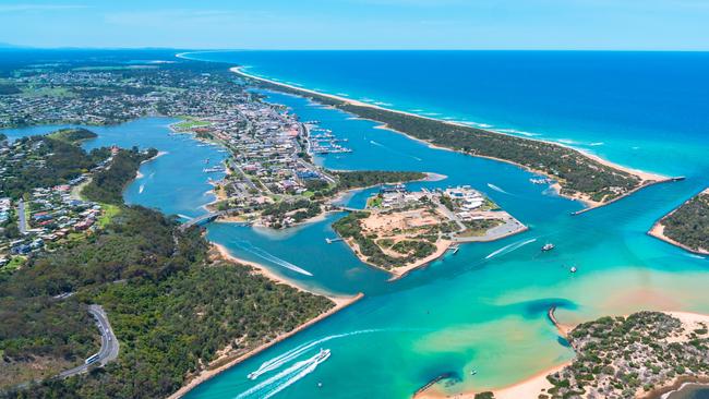 Mr Lyons disappeared from the town of Lakes Entrance on Victoria’s eastern coast. Picture: Destination Gippsland