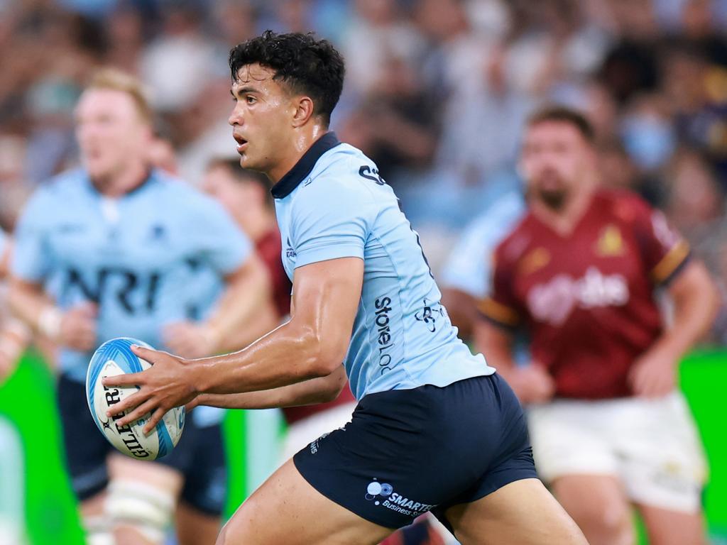 Joseph-Aukuso Suaalii wants the Tahs fullback spot long-term. Picture: Darrian Traynor/Getty Images