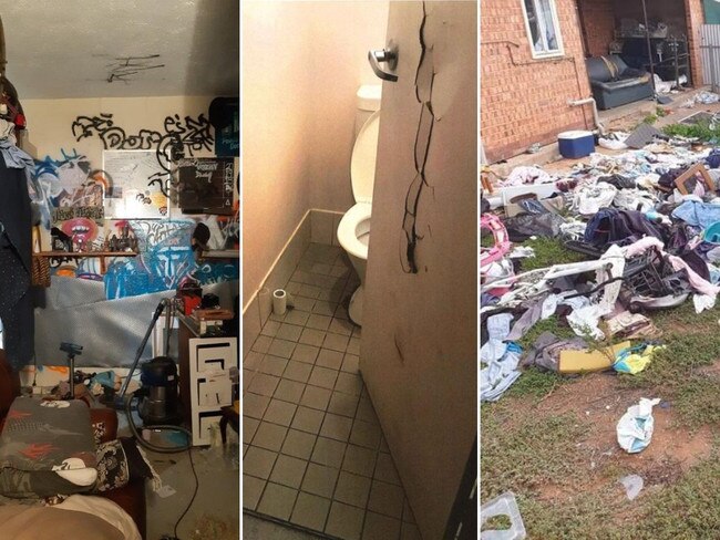 Shocking pictures: Housing Trust homes trashed as evictions rise