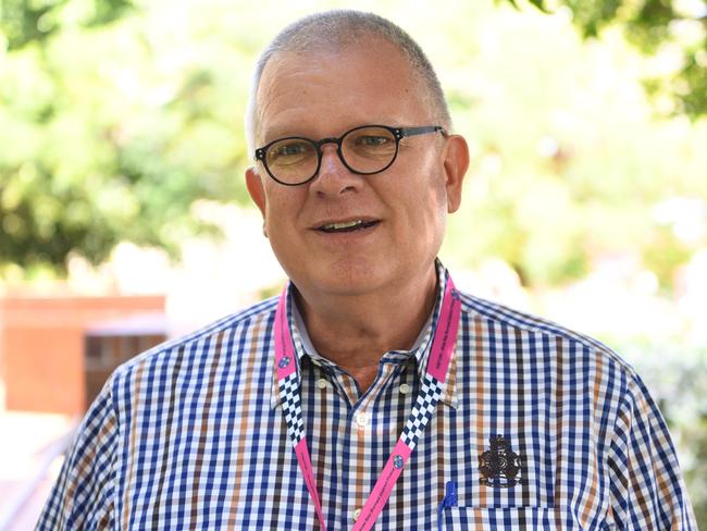 Queensland Police Union of Employees general secretary Mick Barnes. Picture: Mike Knott