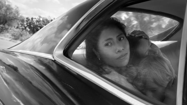 Yalitza Aparicio in Alfonso Cuaron Roma.