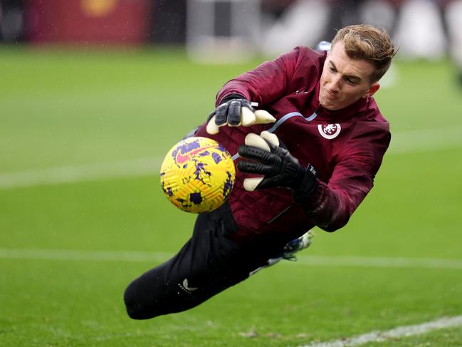 Joe Gauci has been working hard at Aston Villa. Picture: Catherine Ivill/Getty Images