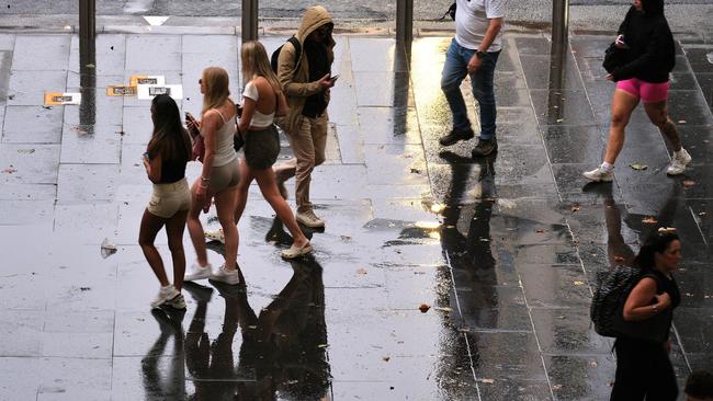 Rain is expected in parts of Queensland and western facing areas of South Australia. Picture: NewsWire / Luis Enrique Ascui