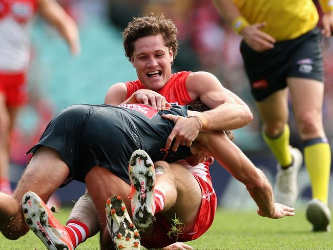It was hot early and it continued all day. Picture: Cameron Spencer/Getty Images