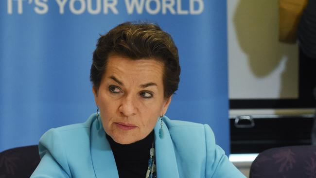 Christiana Figueres. Picture: Mick Tsikas