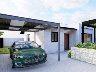 Each dwelling will have at least two bedrooms and a carport. Picture: Supplied