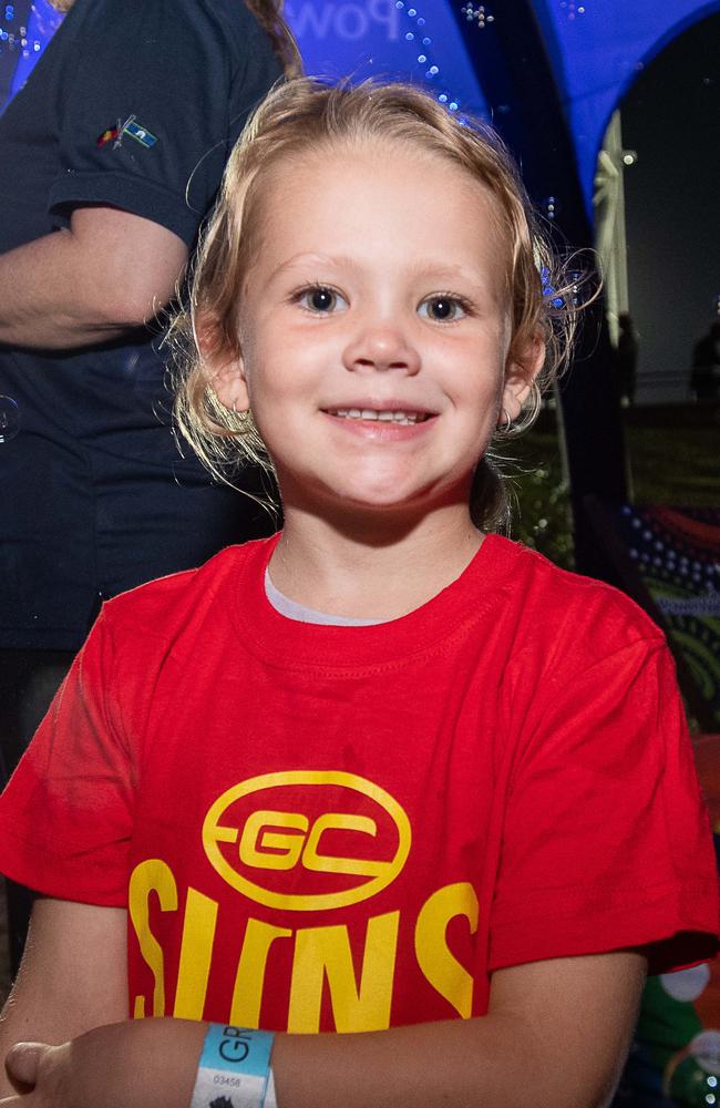 Summer O’Dwyer at the Gold Coast Suns match vs Adelaide Crows at TIO Stadium. Picture: Pema Tamang Pakhrin