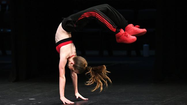 Age 7 to 12 Hip Hop Solo. Emma Ball. Picture: Shae Beplate.