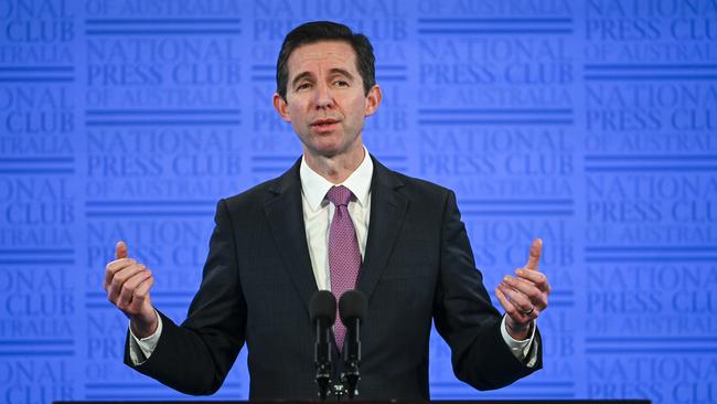 Federal Trade Minister Simon Birmingham.