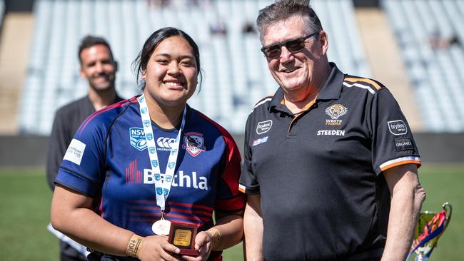 Campbelltown Collegians player of the grand final, Sofaia Vaki, 11th September 2022. News Local, pictures by Julian Andrews.