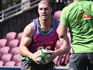 Wallabies training, captain's run