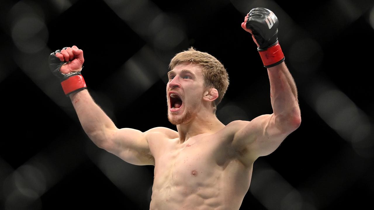 Arnold Allen is eyeing up a future bout against Alexander Volkanovski. (Photo by Justin Setterfield/Getty Images)