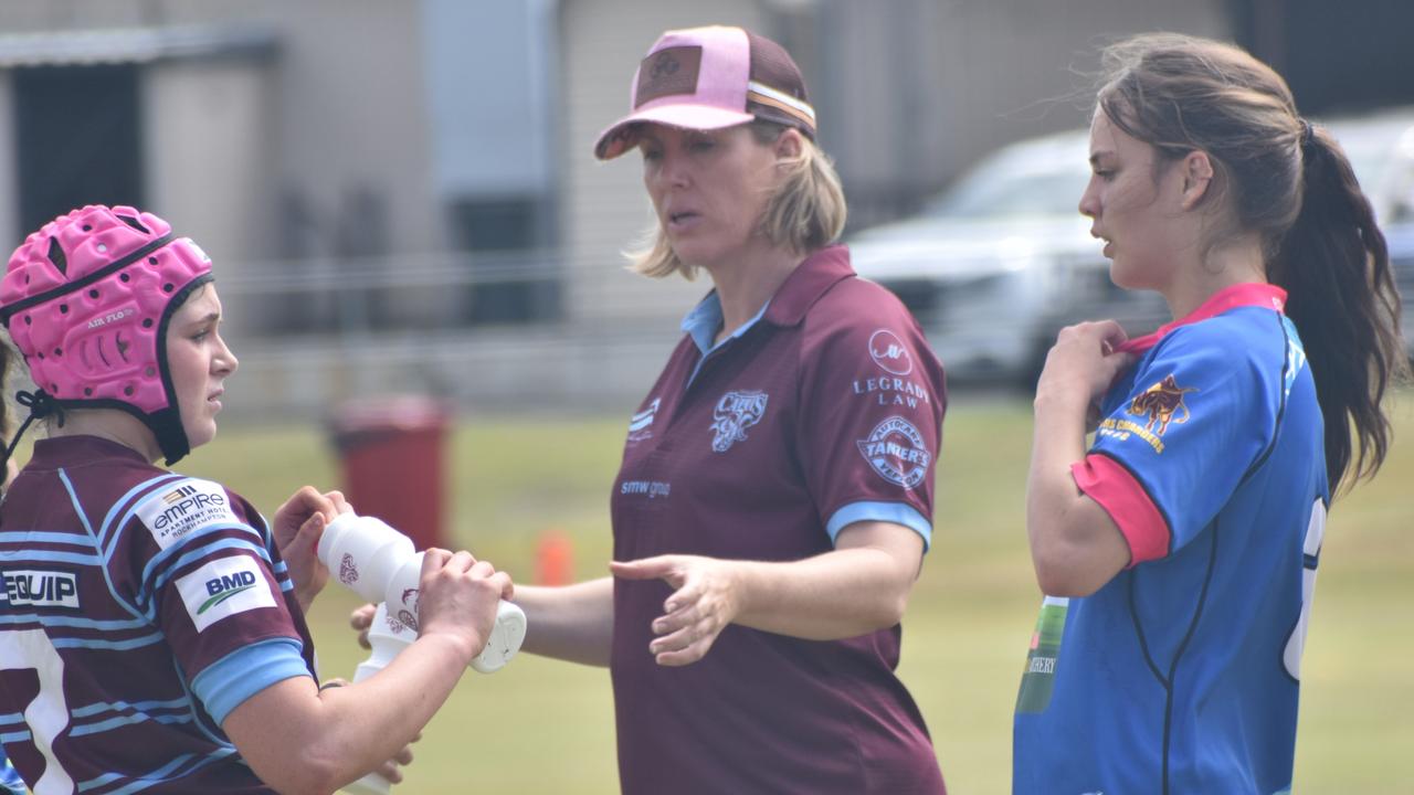 Faces of the CQ Capras under-17 and under-19 girls open trials at St Brendan's College, Yeppoon, on November 16, 2024.