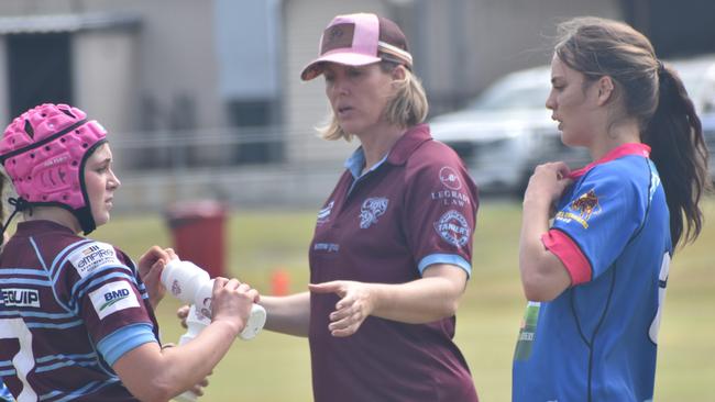 Faces of the CQ Capras under-17 and under-19 girls open trials at St Brendan's College, Yeppoon, on November 16, 2024.