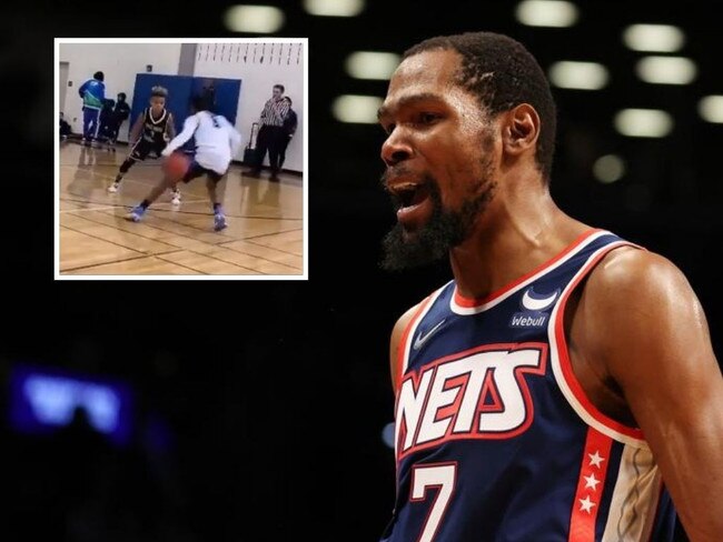KD came under fire for ripping a 13-year-old. Photo: