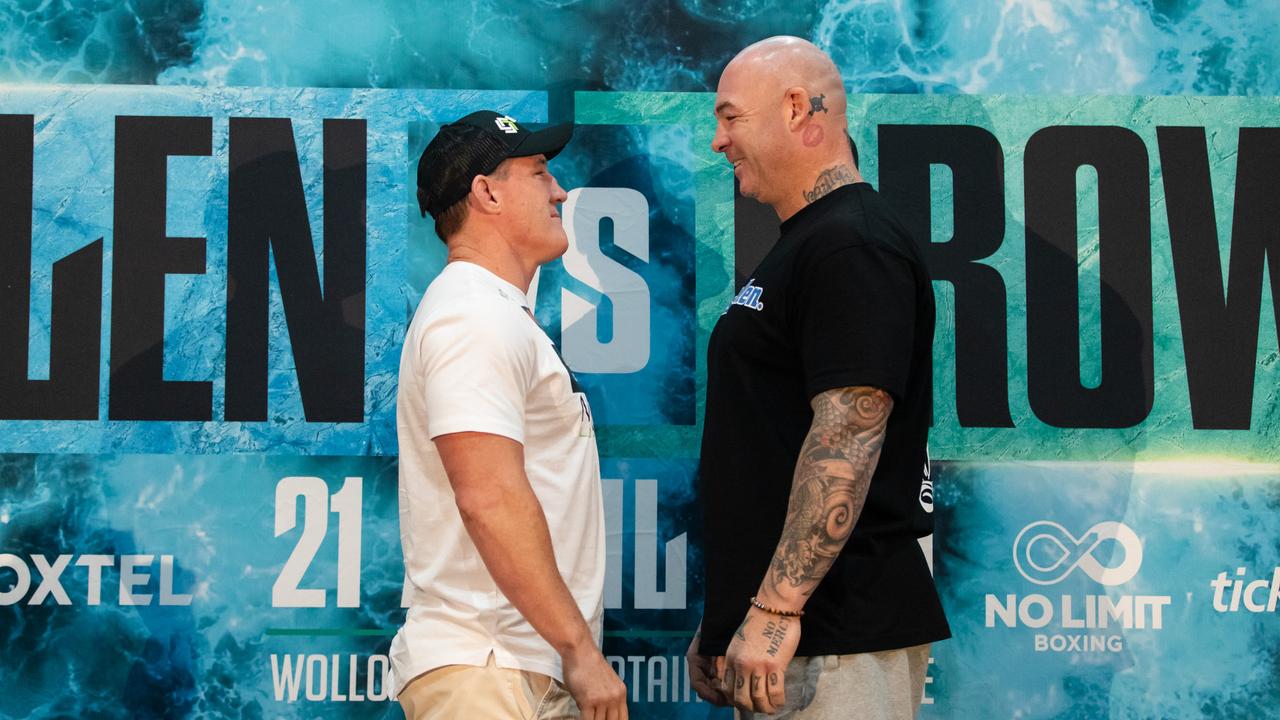 Paul Gallen v Lucas Browne fight War of words erupts Daily Telegraph