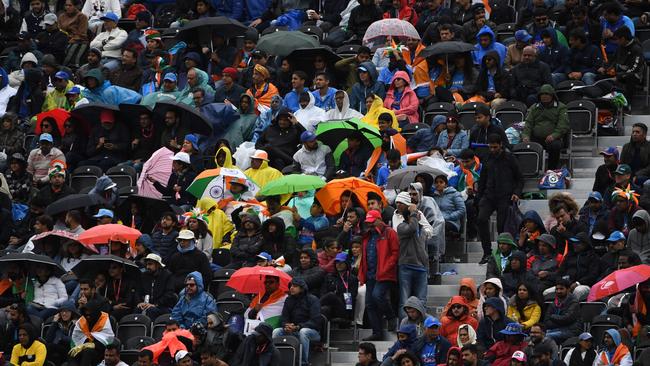 Rain is an omnipresent sight at World Cup games at the moment.