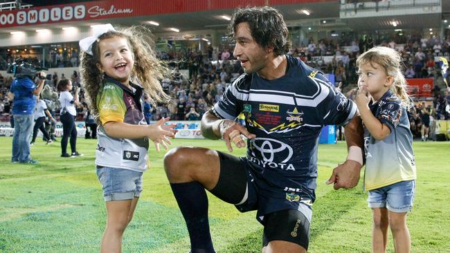 Johnathan Thurston, set up the match-winner in his 300th game