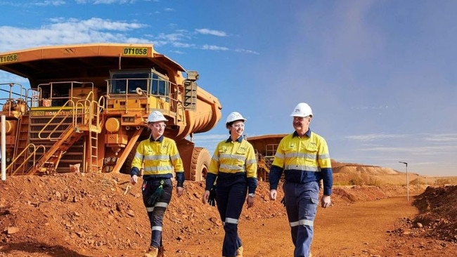 Recent data by the Australian Bureau of Statistics (ABS) found that the mining sector has the highest average full-time earnings at around $140,000 a year. Picture: Instagram/Mineral Resources