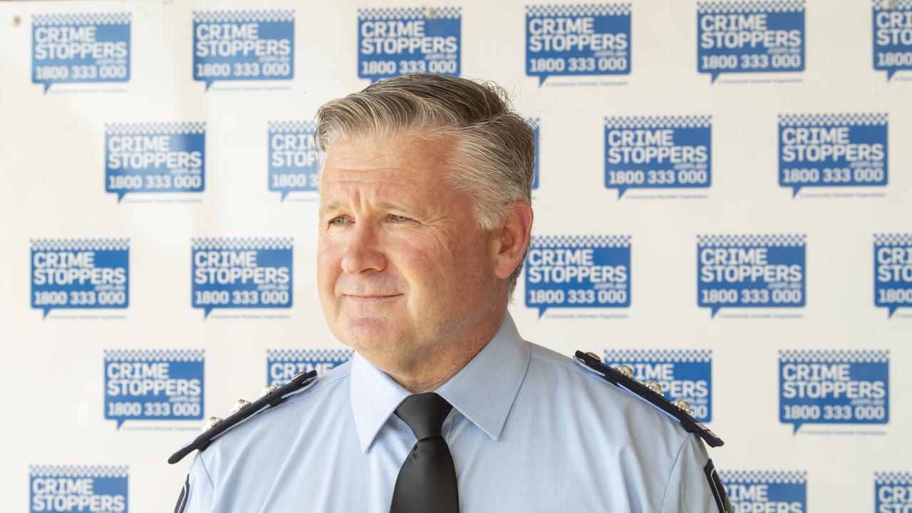 Acting Superintendent Paul James, Toowoomba Police. Monday, December 20, 2021. Picture: Nev Madsen.