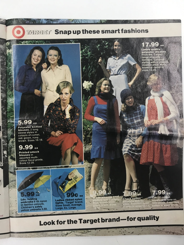 Vintage Target catalogue The Courier Mail