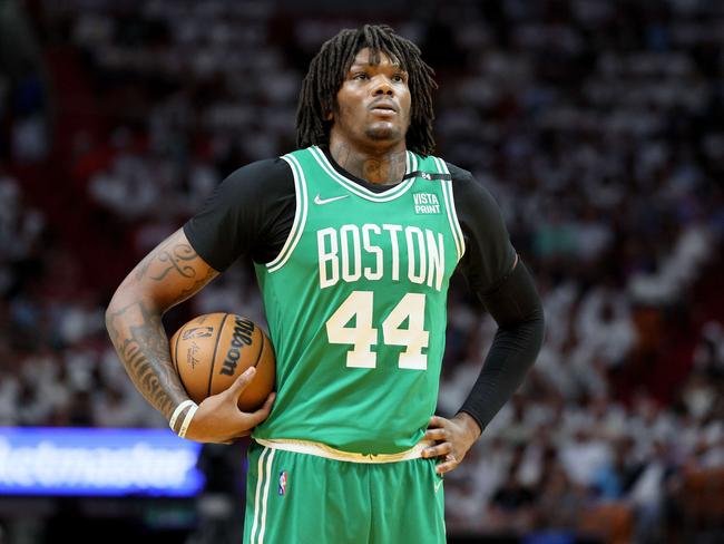 Big Robert Williams has an important role to play for the Celtics — if his health holds up. Picture: Getty Images/AFP