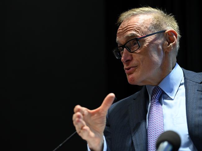 Former NSW Premier and Foreign Minister of Australia Bob Carr is seen at the launch of the Population growth and infrastructure in Australia: The Catch-Up Illusion in Sydney, Tuesday, November 26, 2019. (AAP Image/Joel Carrett) NO ARCHIVING