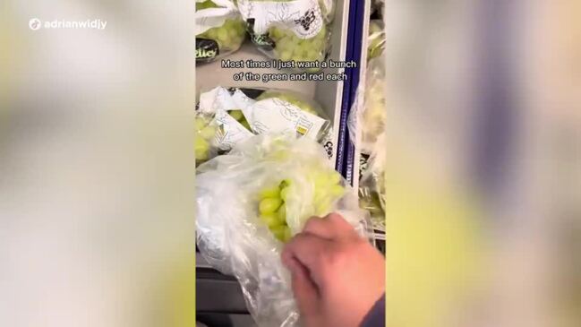 Did you know you are allowed to buy the amount you need instead of the whole allocated bag of grapes