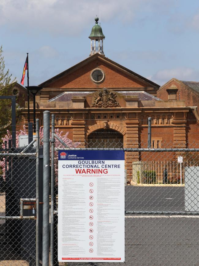 Goulburn Correctional Centre, where the alleged attack took place. Picture: Gary Ramage