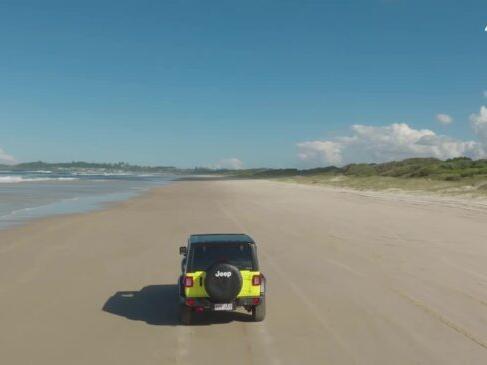 Driving Jeep's off-road icon