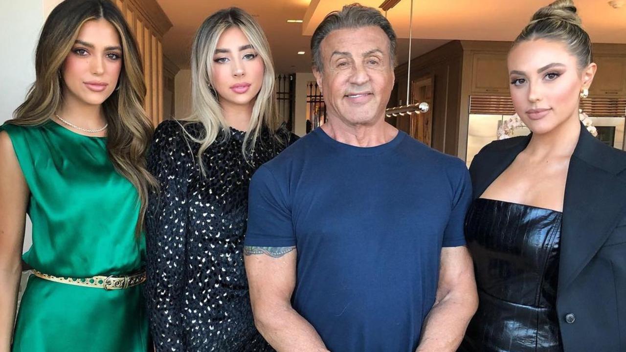 Sylvester Stallone Reacts After Daughters Sistine Sophia And Scarlet 