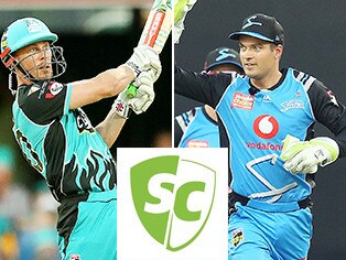 Chris Lynn and Alex Carey for SuperCoach BBL