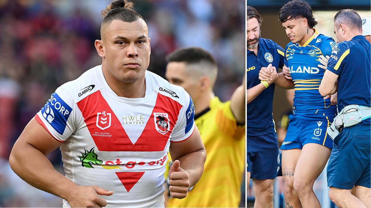 Tyson Gamble of the Broncos in action during the Round 22 NRL