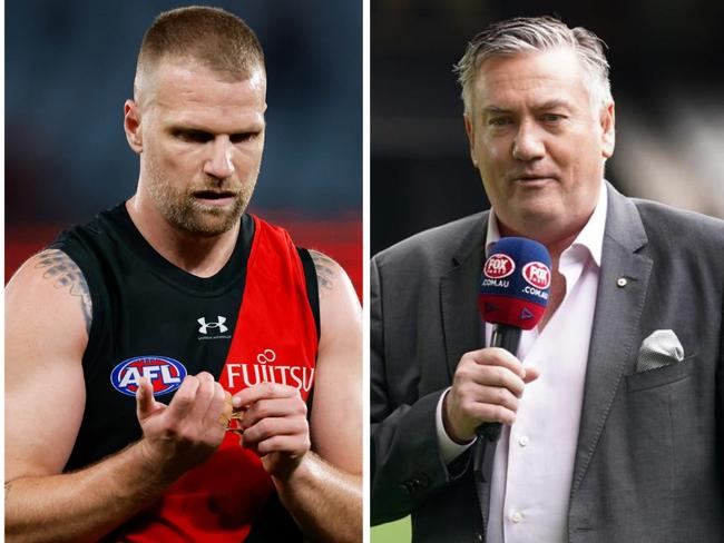 Jake Stringer and Eddie McGuire. Photo: Getty.