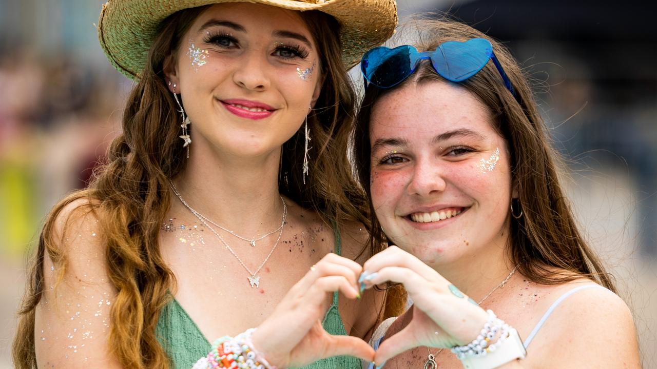 Olympic Park is currently swarming with Swifties. Picture: NCA NewsWire/Ben Symons.