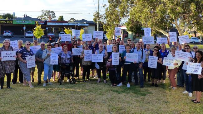 Friends of McIvor Reserve do not want an indoor stadium built at the parkland. Picture: Supplied