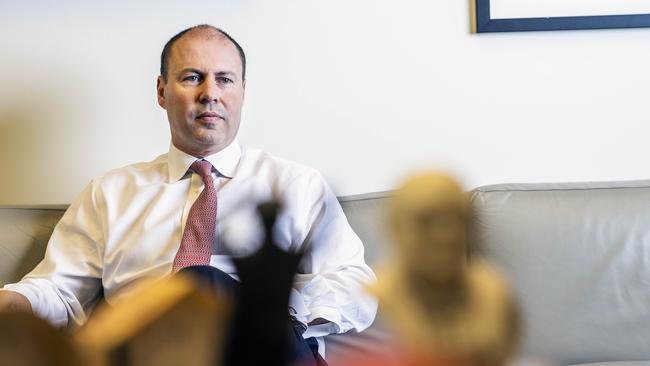 Treasurer Josh Frydenberg is tipped to unveil a strikingly improved forecast for the budget on May 11. Picture: Gary Ramage