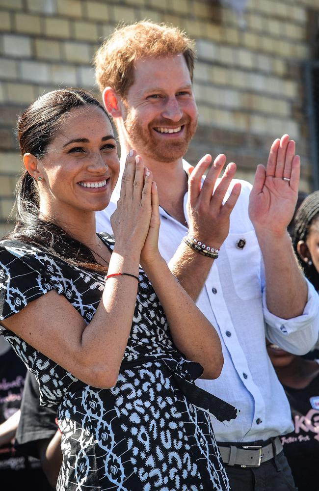 According to reports, Harry and Meghan are hoping to mend their royal rift since the Queen died. Picture: AFP.