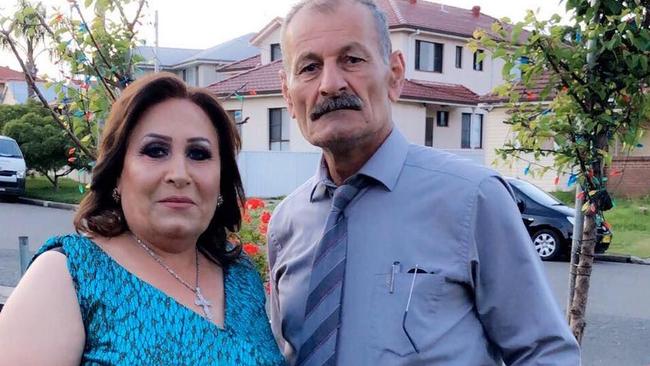 Saeeda Akobi Jjou Stu, pictured with her husband Adel Shawka, was found dead in her home after succumbing to Covid.