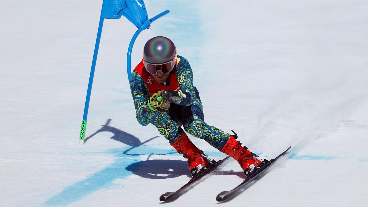 Mitchell Gourley is competing at his fourth Winter Paralympics. Picture: Getty Images