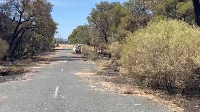 Images of a suspicious fire in Perth's northeast. Picture: WA Police,