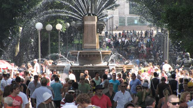 2010: The opening of the festival was packed nine years ago.