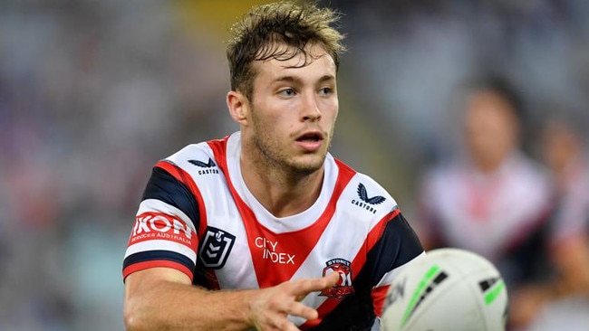 Sam Walker is considered the Roosters’ future at No.7.