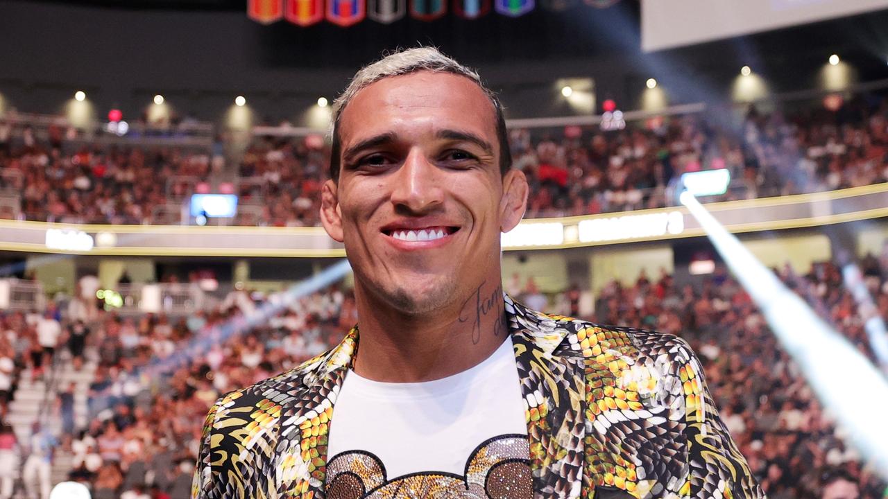 Charles Oliveira is set for a shot at the vacant lightweight belt. (Photo by Carmen Mandato/Getty Images)