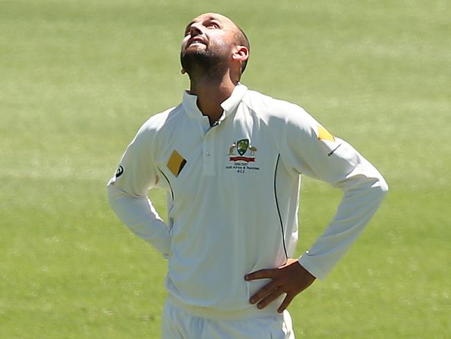 Nathan Lyon was used sparingly by his skipper on day three at the WACA.
