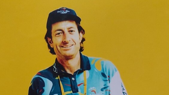 Terry Carr as he was 20 years ago in his Sydney Olympics volunteer uniform. Picture: Supplied.