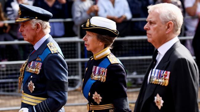 Other royals were allowed in uniform. (Photo by Henry Nicholls – Pool/Getty Images)